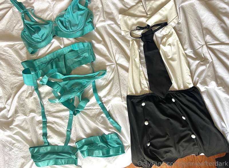 What am I wearing for the livestream tonight?? Help me pick ..