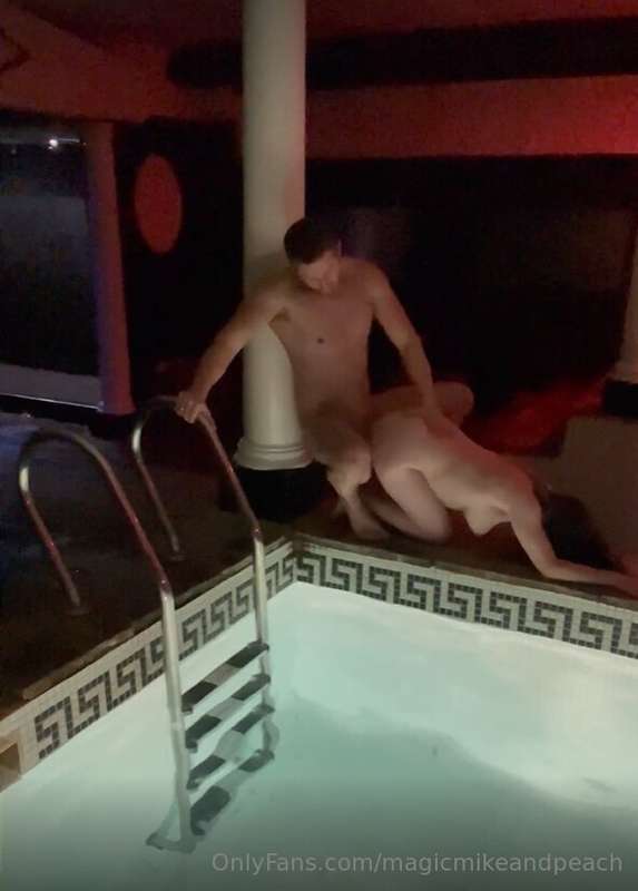 A very wet Wednesday - watch us lose our inhibitions pool si..