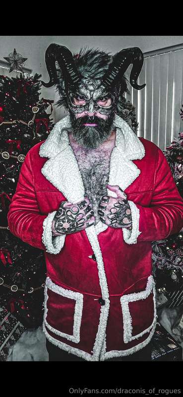 Krampus is on the hunt for all the naughty girls and boys. 