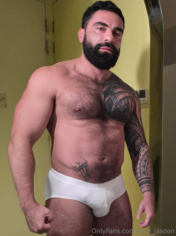 Do you want to touch my hairy chest ? Use your tongue on my ..
