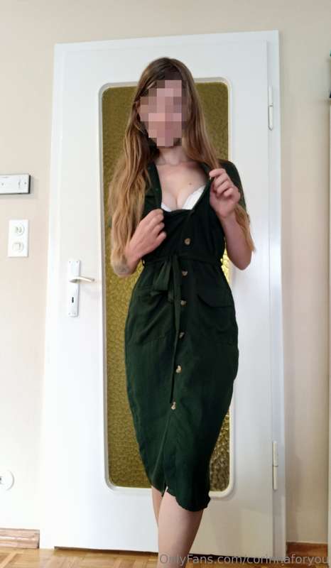 My outfit of the day. I love dresses but it is so cold right..