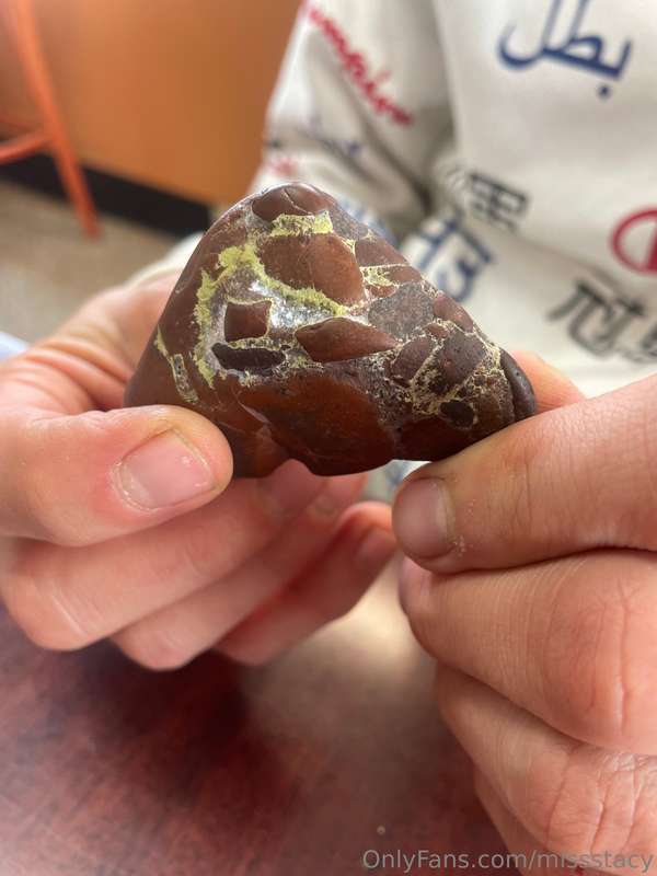 When I asked my brother Sam to pick out a rock from Up North..