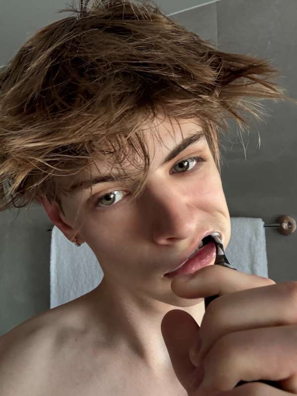 Instead of a toothbrush, it could have been something else😁😏