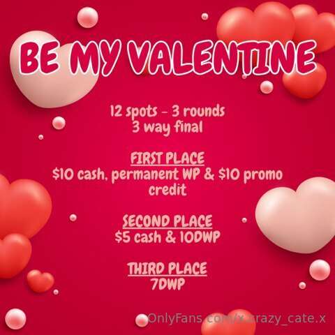 ❤️ BE MY VALENTINE ROUND 1 ❤️Sub to both and vote for your f..