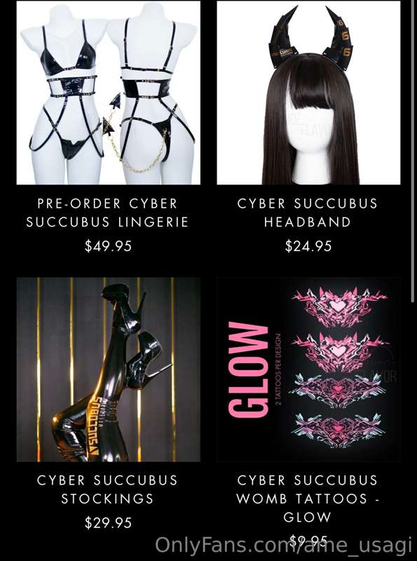 Tip this post to help me get this succubus outfit so I can b..