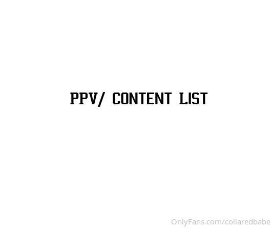 **edit 12/10/21**- list is NOT up to date. That means we hav..