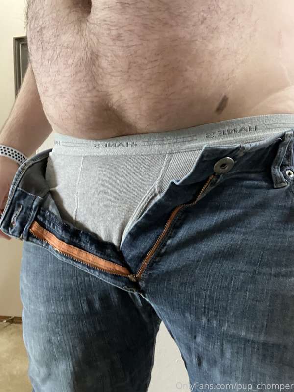 You gonna help daddy get out his work clothes ?