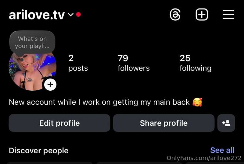 Follow my new instagram! My main was banned lmao 😂