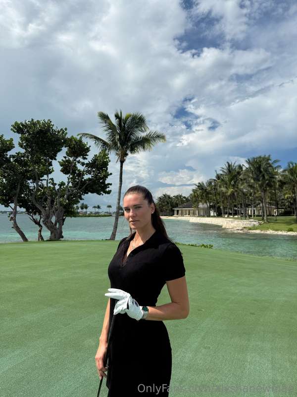 starting to love golf ⛳