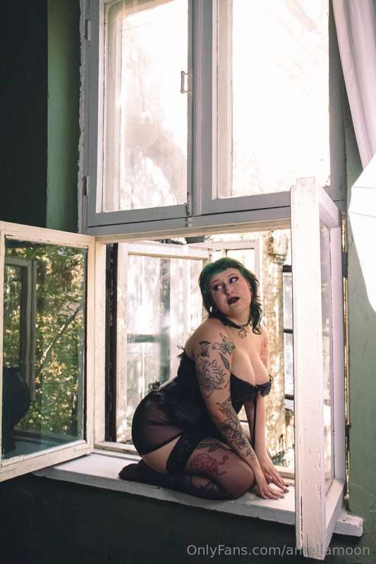 Through the window I can see another world - one where thing..