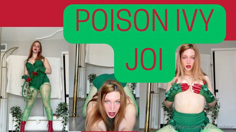 POISON IVY JOI! Well well well… look who’s the subject of my..