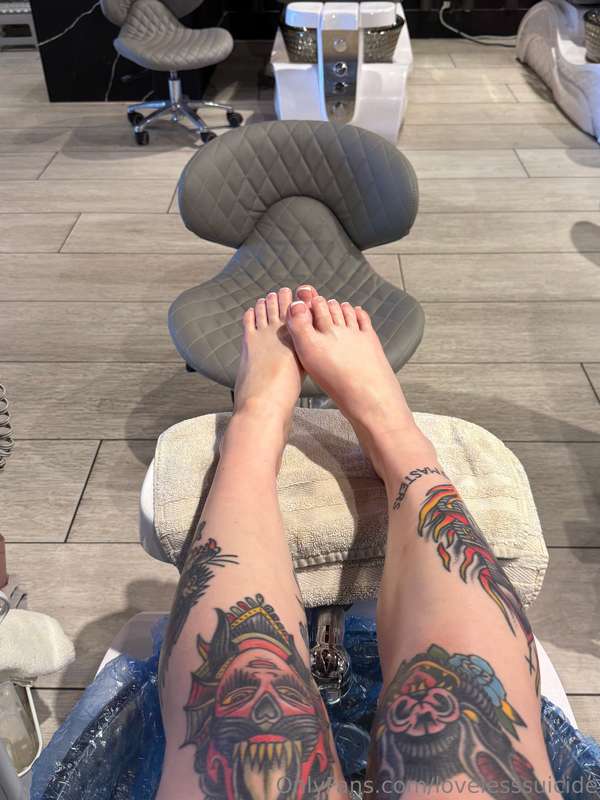 Buy my next pedicure and pick out the color you best like to..