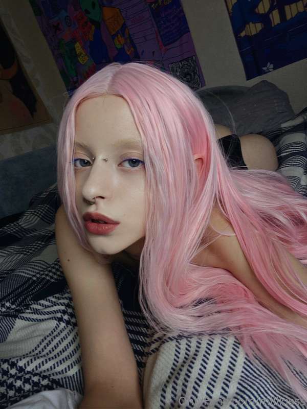 Princess Bubblegum but make it 2025.My hair says “sweet but ..