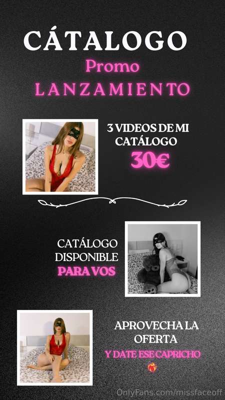 OFERTA LANZAMIENTO: 3 videos x 30€ Videos explícitos elegido..