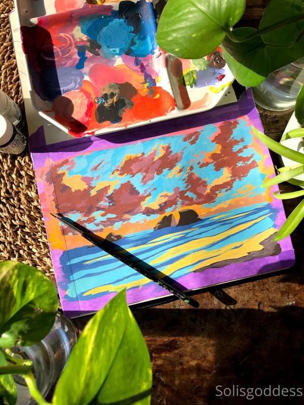 🎨Art post!!🌞

Ooohh i had sooo much fun painting this piece!..