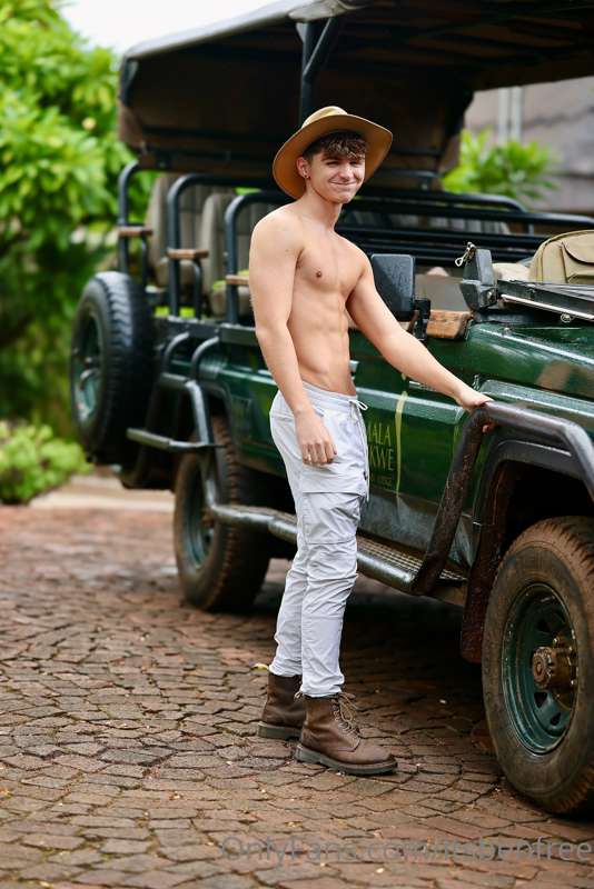 Having a blast here in Africa with @ethanopryreal and some a..