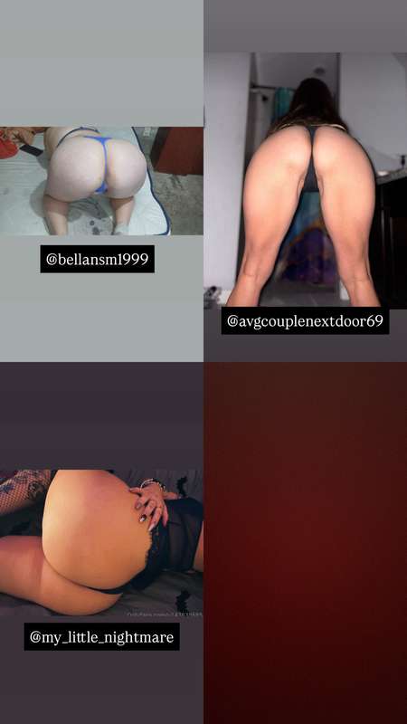 @OFPromocentral presents October’s Hottest Ass Contest! 🍑🍑•❗..