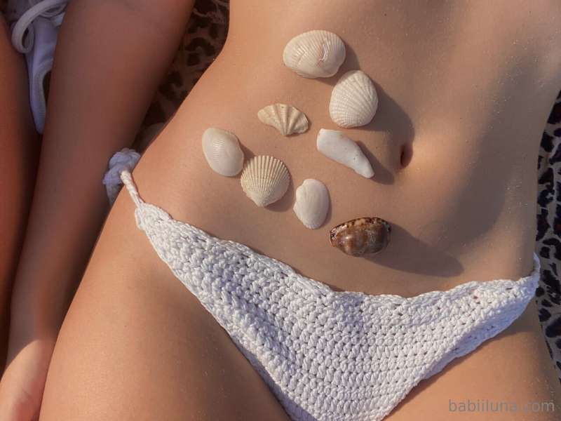 Recently collected a collection of small shells on my body, ..