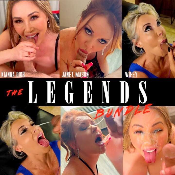 THE LEGENDS BUNDLEKianna Dior, Janet Mason, Wifey3 cum lovin..