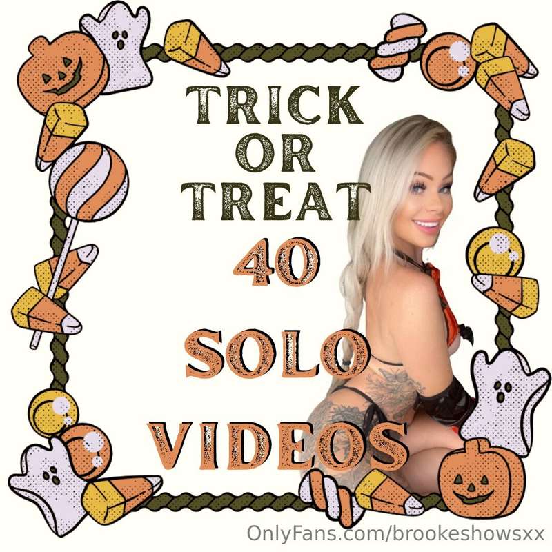 40 SOLOS DELIVERED RIGHT TO YOUR DMS 🎃