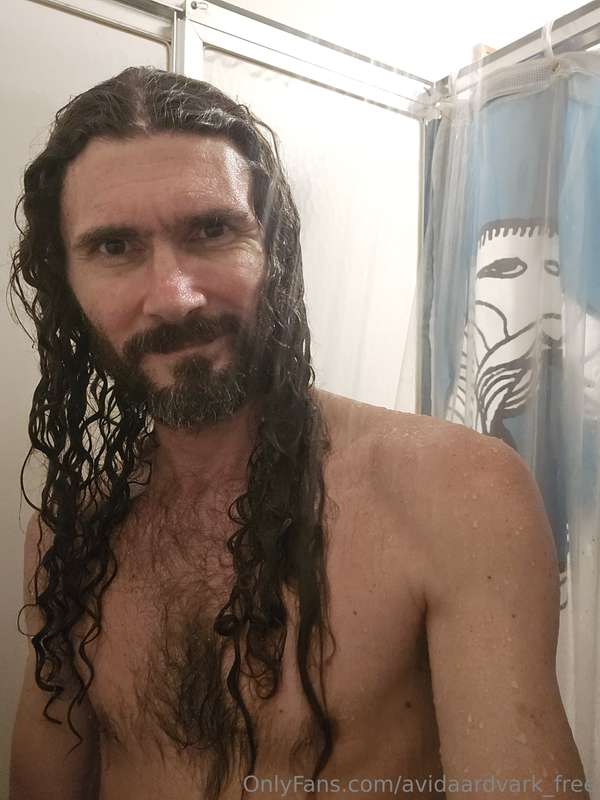 Relaxing in the shower after chainsaws logs and stumps most ..