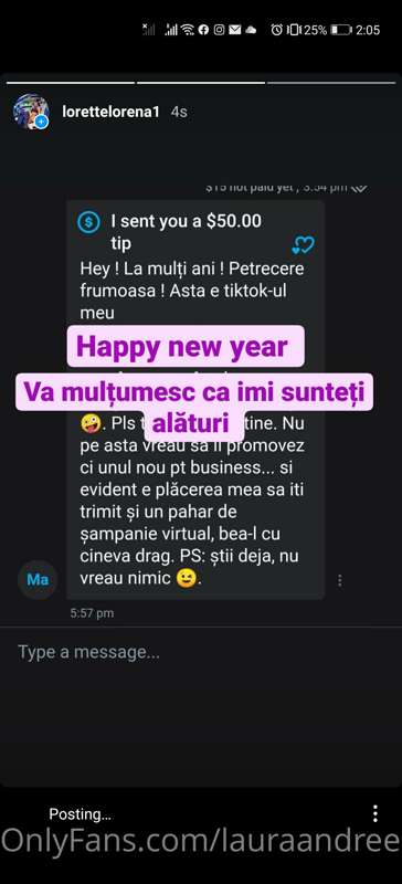 Iti mulțumesc pt cadoul frumos
Happy new year om minunat 🥂💫💋