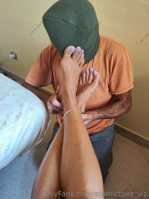 The only place you should really be is under my divine feet ..