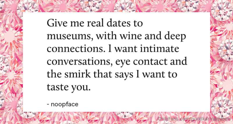 Yes please!!!

What is your ideal date?

#funtimes

xo