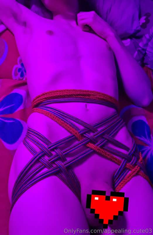 Hello love<3I did some shibari rope art on @cuteswag<3 ♡I ha..