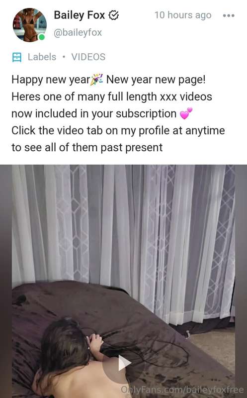 Just posted on my @baileyfox page🎉💕