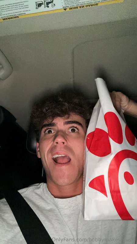 Second time at chick fil a in one day also I have both hands..