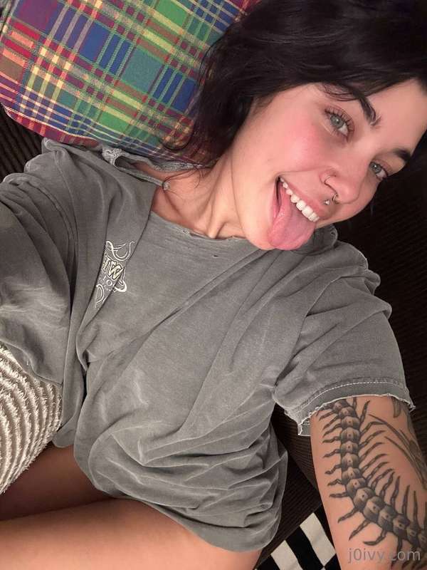 my mouth's a little bored right now ;)