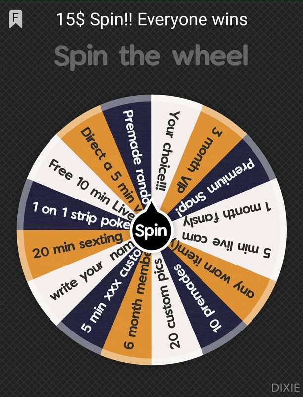 EVERY SPIN WINS😮 DONT MISS YOUR CHANCE FOR SOME 🔥🔥 XXX PACKA..