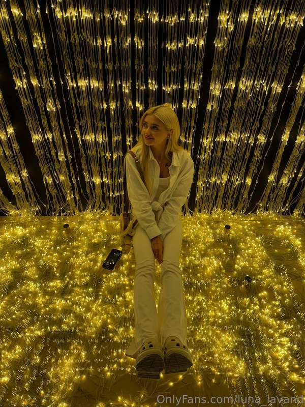 And I like to sit under the stars, or gaze up at them, I lik..