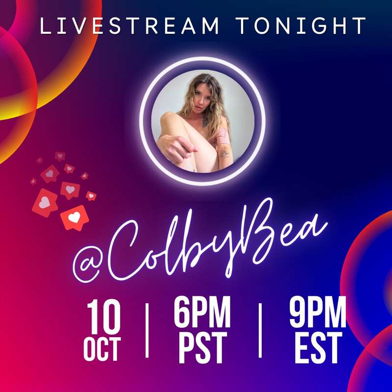 🪩 Going live tonight! Come party with me! Spin the wheel! Ma..
