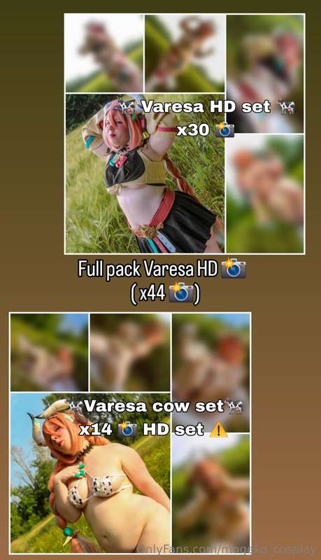 🐄Varesa pack🐄 x44 📸 (70€ or 80$ dm me to buy it ❤️) 