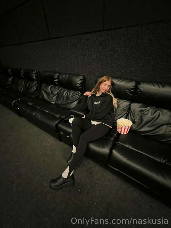 time to watch a movie)) would you like to be with me in a ci..