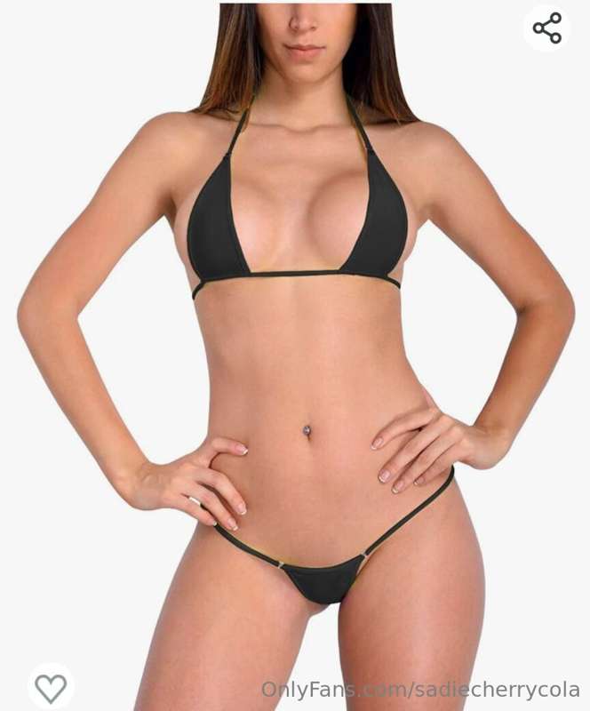 Who wants to buy me a micro bikini and get a free custom up ..
