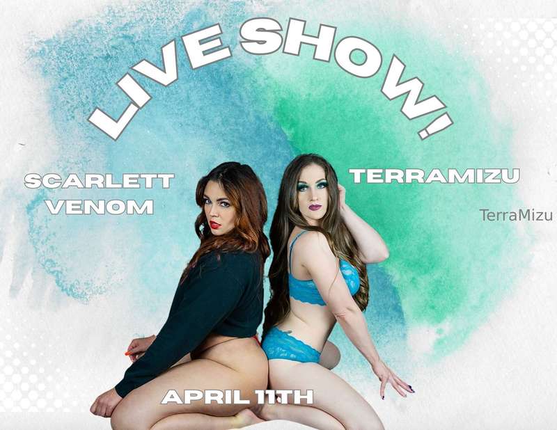 Guess what 😱 @scarlettven0m & I are going to do a LIVE SHOW ..