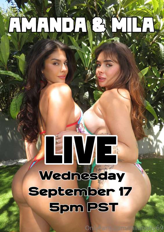 SEE YOU GUYS THIS WEDNESDAY WITH @amandatrivizas ! we’re get..