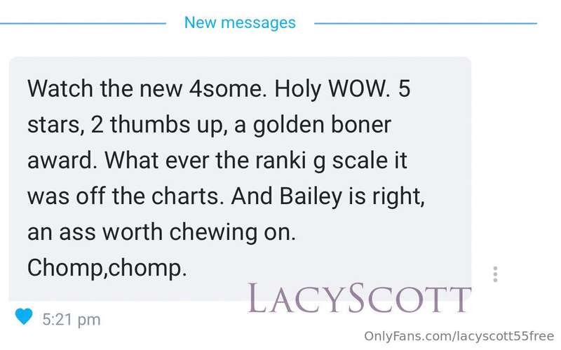 Reviews on the latest foursome are GREAT! 😊 🤣