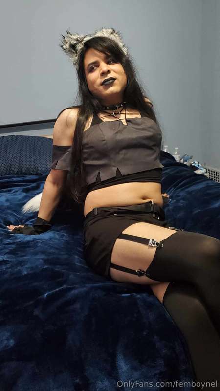 Loona from Helluva Boss cosplay. new makeup look, felt cute ..
