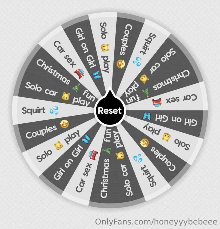 $15 per spin 💦 all new content!