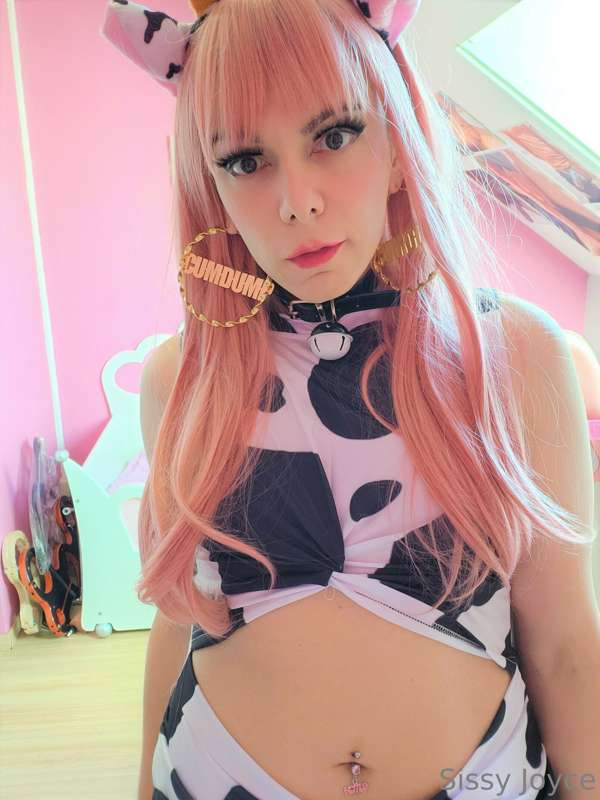 Dress me up like a cow and make me shout ''mooo mooo'' as yo..