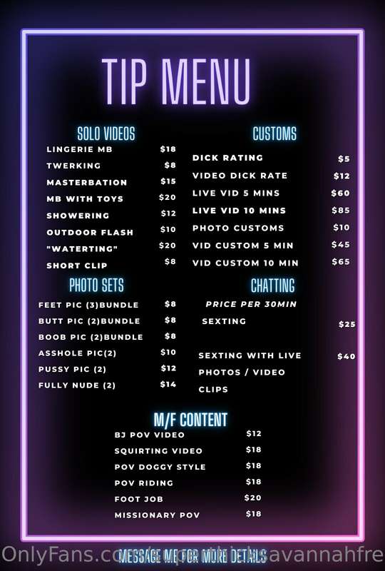 Here is my MENU 🥳 for those of you asking for more content a..