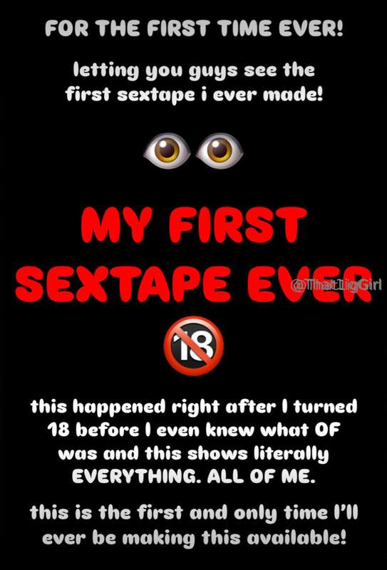 ❗️🔞 MY FIRST SEXTAPE! 🔞❗️🔞✨ AVAILABLE FOR THE FIRST TIME EVE..