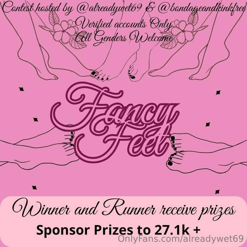 🎉 CONGRATULATIONS 🎉 @aynos07170717 💥 WINNER 💥 👣👣Fancy Feet👣👣..