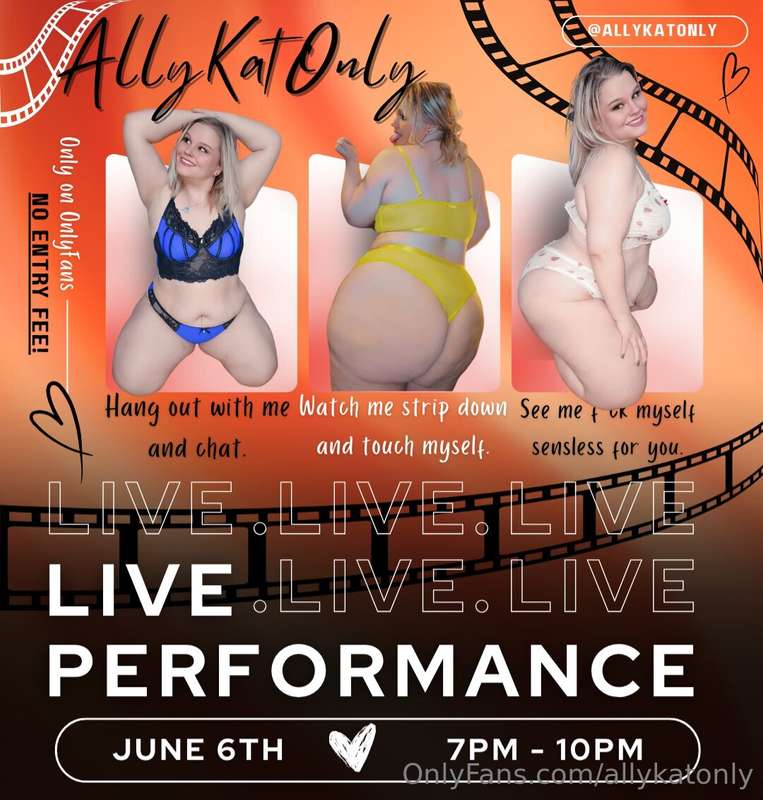 Come see me LIVE next Friday right here on my FREE page! Bes..