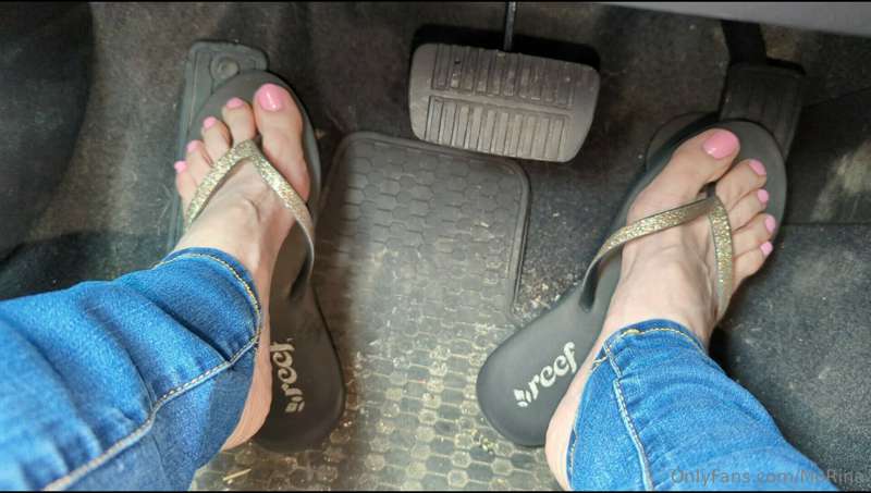 Pictures from: Driving in Flip Flops Again