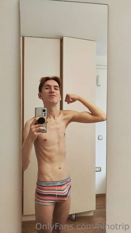 Muscle twink? Too skinny or can you work with it? Have to st..